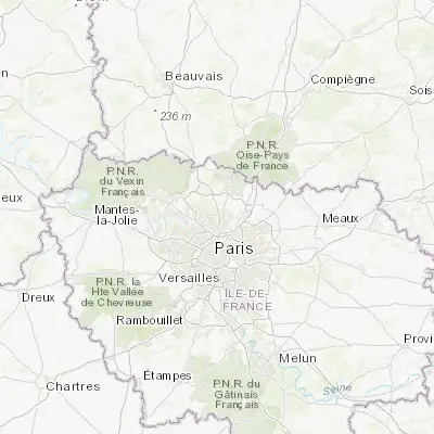 Map showing location of Montmorency (48.988260, 2.343400)