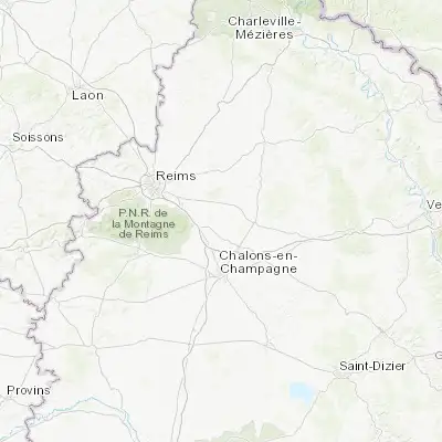 Map showing location of Mourmelon-le-Grand (49.132560, 4.364200)