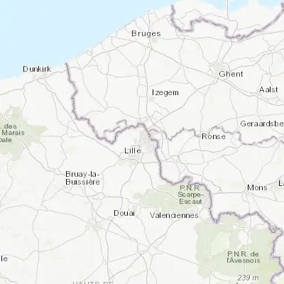 Map showing location of Mouvaux (50.699440, 3.134290)