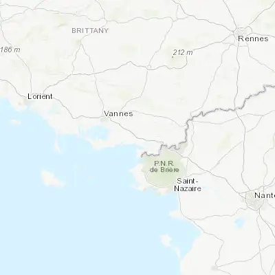 Map showing location of Muzillac (47.553170, -2.482090)