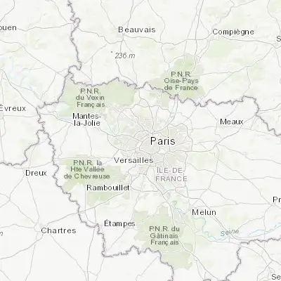 Map showing location of Neuilly-sur-Seine (48.884600, 2.269650)