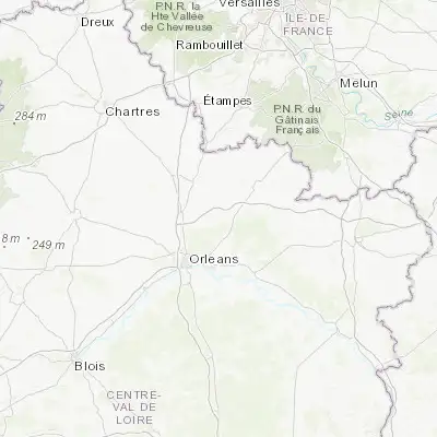 Map showing location of Neuville-aux-Bois (48.068130, 2.053720)