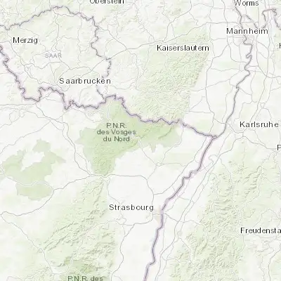 Map showing location of Niederbronn-les-Bains (48.951650, 7.642710)