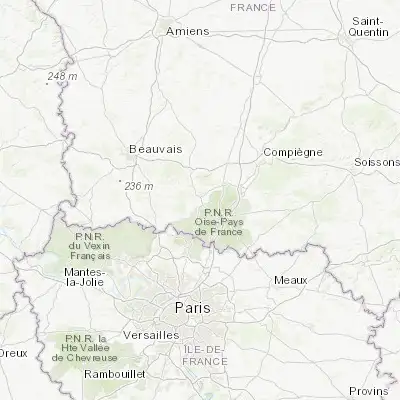Map showing location of Nogent-sur-Oise (49.271580, 2.470740)
