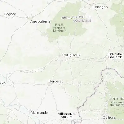 Map showing location of Notre-Dame-de-Sanilhac (45.120890, 0.716570)