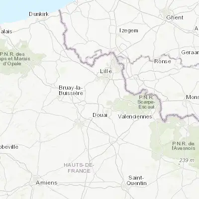 Map showing location of Oignies (50.463310, 2.993760)