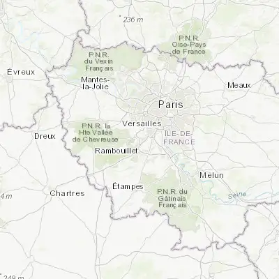 Map showing location of Orsay (48.695720, 2.187270)