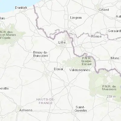 Map showing location of Ostricourt (50.451450, 3.034170)