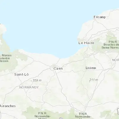 Map showing location of Ouistreham (49.275660, -0.259100)