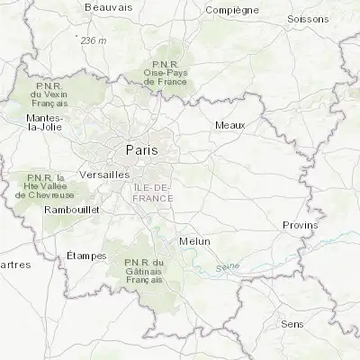 Map showing location of Ozoir-la-Ferrière (48.766990, 2.668710)