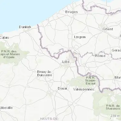 Map showing location of Pérenchies (50.670130, 2.970240)