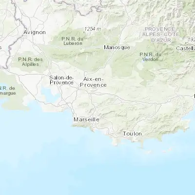 Map showing location of Peynier (43.448370, 5.641390)