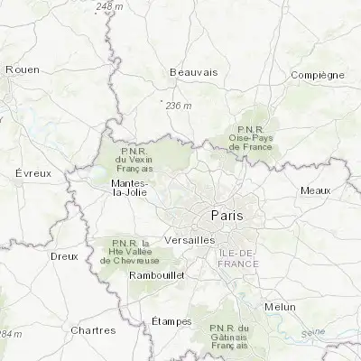 Map showing location of Pierrelaye (49.021100, 2.154810)