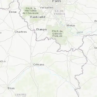 Map showing location of Pithiviers (48.171850, 2.251850)