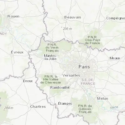 Map showing location of Poissy (48.929020, 2.049520)