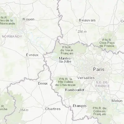 Map showing location of Porcheville (48.972540, 1.779730)
