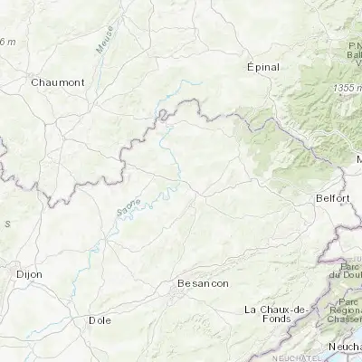 Map showing location of Port-sur-Saône (47.687740, 6.050110)