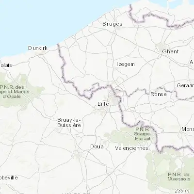 Map showing location of Quesnoy-sur-Deûle (50.713590, 2.999960)