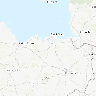 Map showing location of Quévert (48.463910, -2.086630)