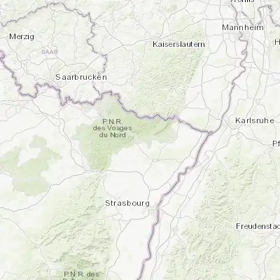 Map showing location of Reichshoffen (48.932870, 7.665610)