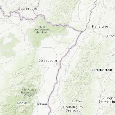 Map showing location of Reichstett (48.648560, 7.754550)