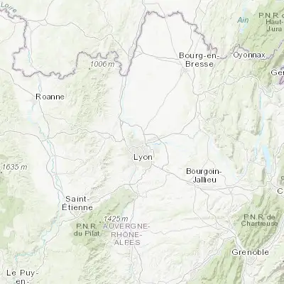 Map showing location of Rillieux-la-Pape (45.816670, 4.900000)