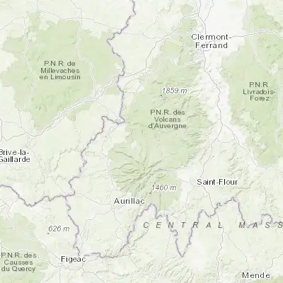 Map showing location of Riom-ès-Montagnes (45.282060, 2.659730)