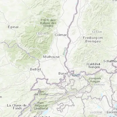 Map showing location of Rixheim (47.749700, 7.402030)