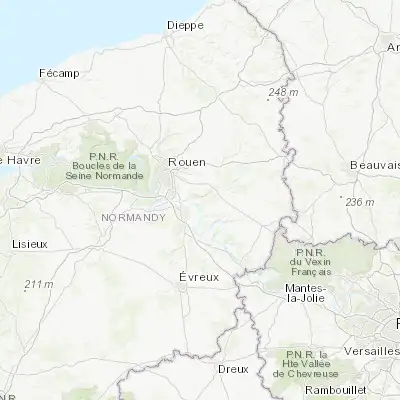 Map showing location of Romilly-sur-Andelle (49.331900, 1.261270)