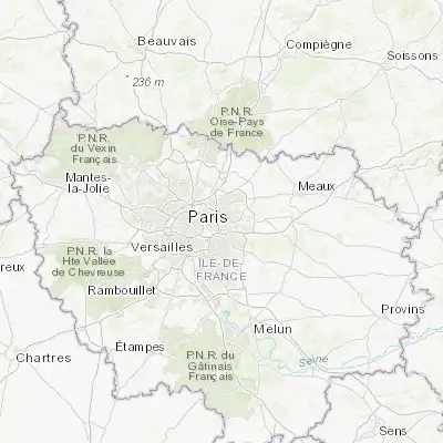Map showing location of Rosny-sous-Bois (48.870170, 2.499100)