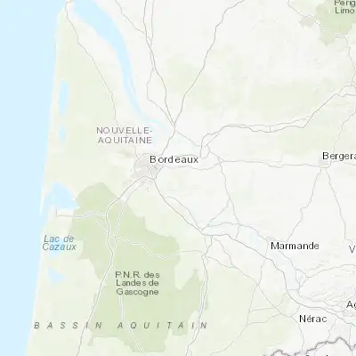 Map showing location of Sadirac (44.781770, -0.410010)
