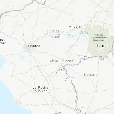 Map showing location of Saint-André-de-la-Marche (47.099520, -0.994410)
