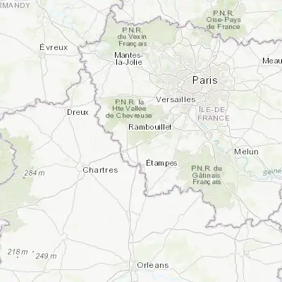 Map showing location of Saint-Arnoult-en-Yvelines (48.571110, 1.939500)