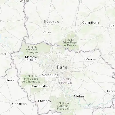 Map showing location of Saint-Brice-sous-Forêt (49.001320, 2.353610)