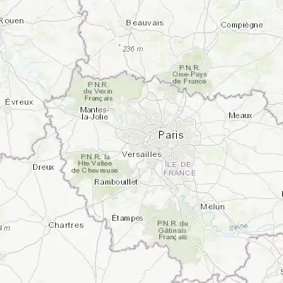 Map showing location of Saint-Cloud (48.845980, 2.202890)