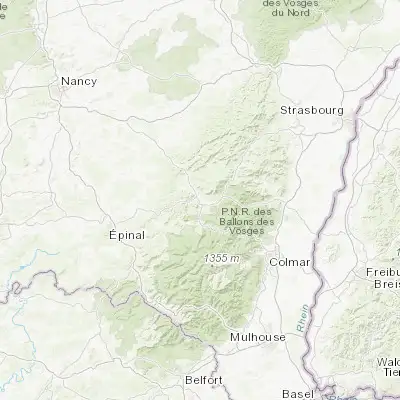 Map showing location of Saint-Dié-des-Vosges (48.284290, 6.949210)