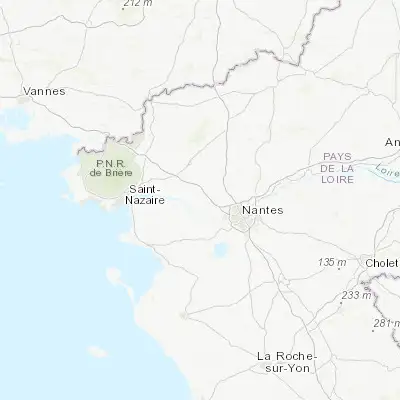 Map showing location of Saint-Étienne-de-Montluc (47.276220, -1.780130)
