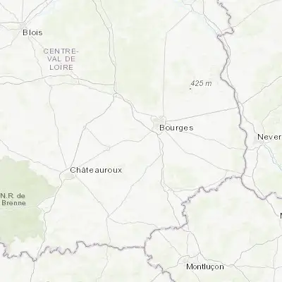 Map showing location of Saint-Florent-sur-Cher (46.995520, 2.250760)