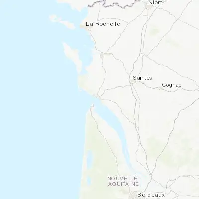 Map showing location of Saint-Georges-de-Didonne (45.605410, -0.999680)