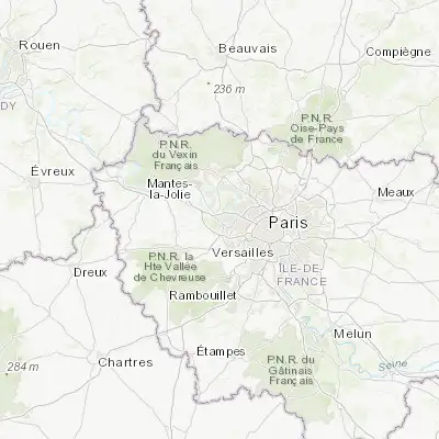 Map showing location of Saint-Germain-en-Laye (48.896430, 2.090400)