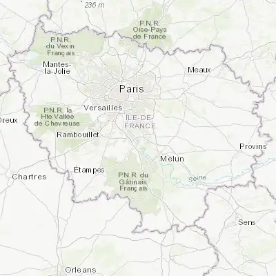 Map showing location of Saint-Germain-lès-Corbeil (48.622110, 2.487750)