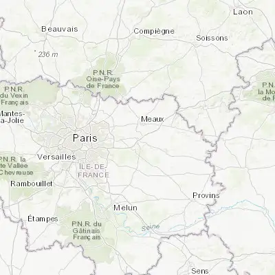 Map showing location of Saint-Germain-sur-Morin (48.882570, 2.851270)