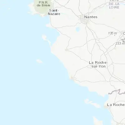 Map showing location of Saint-Gilles-Croix-de-Vie (46.697610, -1.945610)