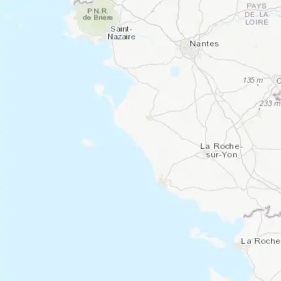 Map showing location of Saint-Hilaire-de-Riez (46.721060, -1.945940)