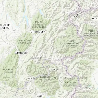 Map showing location of Saint-Jean-de-Maurienne (45.275340, 6.352930)