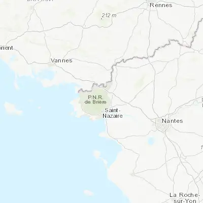 Map showing location of Saint-Joachim (47.382340, -2.201330)
