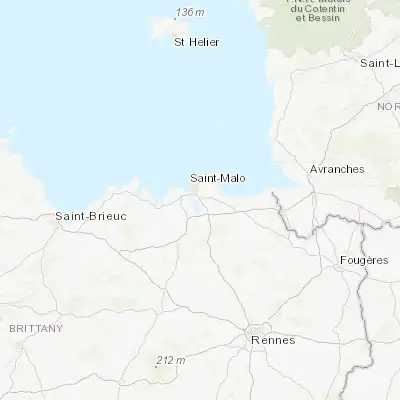 Map showing location of Saint-Jouan-des-Guérets (48.598900, -1.973610)