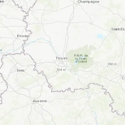 Map showing location of Saint-Julien-les-Villas (48.271270, 4.099010)