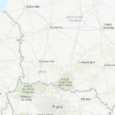 Map showing location of Saint-Just-en-Chaussée (49.505030, 2.432850)