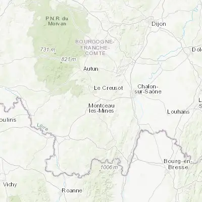 Map showing location of Saint-Leu (46.730600, 4.500830)